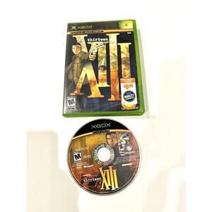 XIII Thirteen Xbox Video Game Shooter former Blockbuster rental